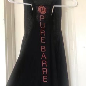 Racerback PURE BARRE tank top